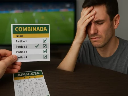 ¿Qué pasa si en una apuesta combinada se pierde un partido?