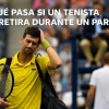 ¿Qué pasa con una apuesta si un tenista se retira durante el partido?