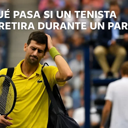 ¿Qué pasa con una apuesta si un tenista se retira durante el partido?